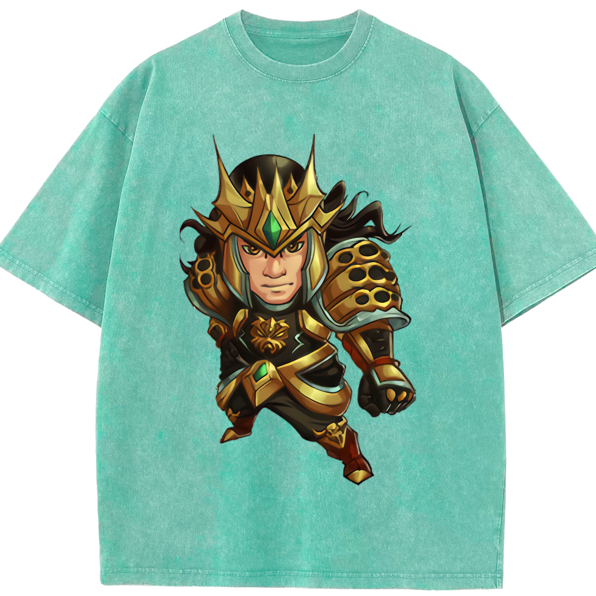 （画像用） リーグ・オブ・レジェンド League of Legends LOL 綿100% ヴィンテージ風 半袖Tシャツ（フロントプリント）